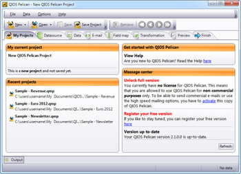 QIOS Pelican screenshot