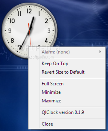 QlClock screenshot 2