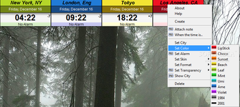 Qlock screenshot 2