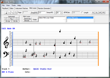 Qmidi screenshot 4