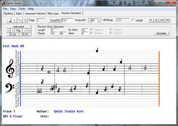 Qmidi screenshot 5