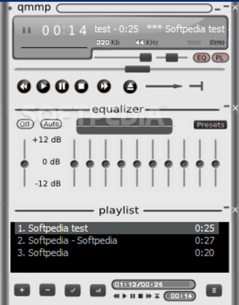 Qmmp screenshot