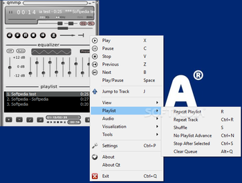 Qmmp screenshot 2
