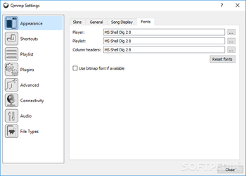 Qmmp screenshot 5