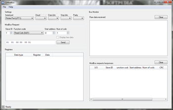 QModBus screenshot