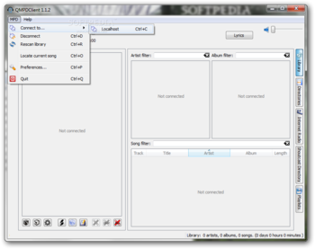 QMPDClient screenshot 2