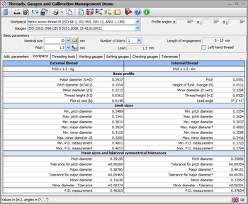 QMSys Threads, Gauges and Calibration Management screenshot 2