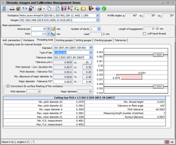 QMSys Threads, Gauges and Calibration Management screenshot 3