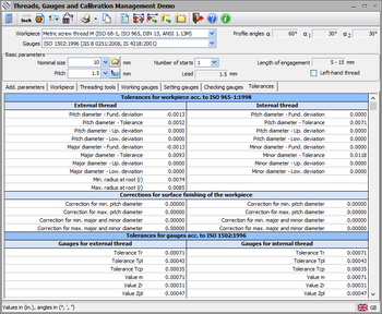 QMSys Threads, Gauges and Calibration Management screenshot 5