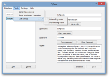 QPass screenshot 3