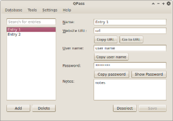 QPass Portable screenshot