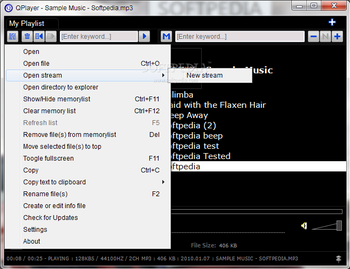 QPlayer screenshot 2