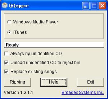 QQripper screenshot