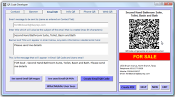 QR Code Developer screenshot 2