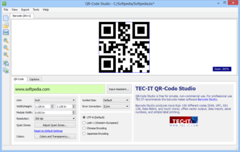 QR-Code Studio screenshot