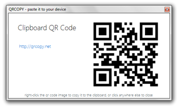 QRCopy screenshot 2