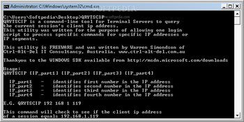 QRYTSCIP screenshot