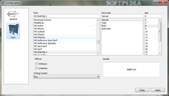 QSapecNG screenshot 10