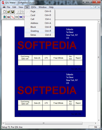 QSL Maker screenshot 2
