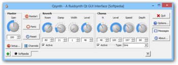 Qsynth screenshot