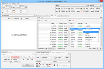 Qt Bitcoin Trader screenshot 3