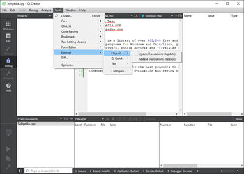 Qt Creator screenshot 13