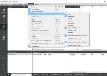 Qt Creator screenshot 14