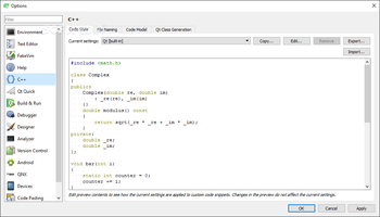 Qt Creator screenshot 20