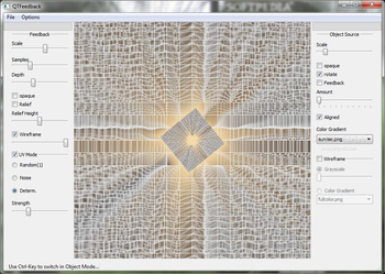 QTfeedback screenshot