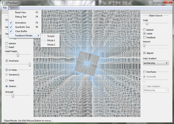 QTfeedback screenshot 2