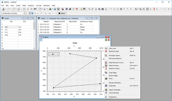 QtiPlot screenshot