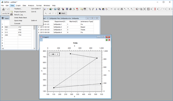 QtiPlot screenshot 4