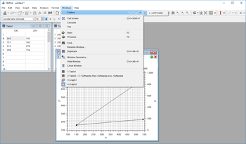 QtiPlot screenshot 9