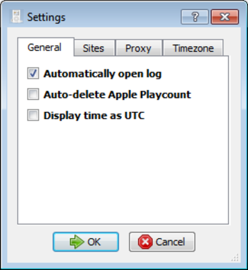 QTScrobbler  screenshot 2
