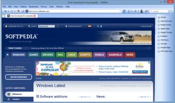 QtWeb Portable screenshot