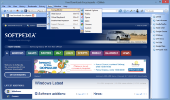 QtWeb Portable screenshot 5