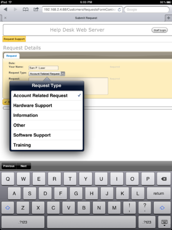 Quad Help Desk screenshot 2