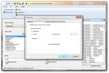 Quad-Lock Unit Converter screenshot 6