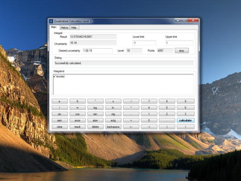 Quadrature Calculator Level 1 screenshot
