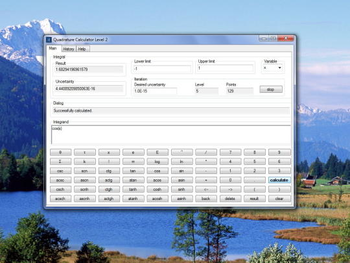 Quadrature Calculator Level 2 screenshot
