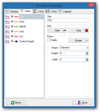 Quality Control Chart screenshot 8