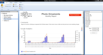 Quantify screenshot