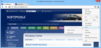 Quantum Browser screenshot 3