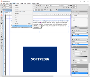 QuarkXPress screenshot 8