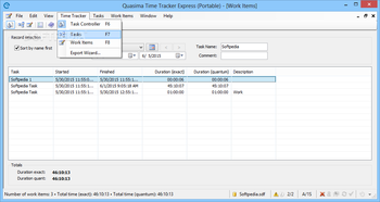 Quasima Time Tracker Express Portable screenshot 5
