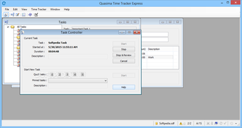 Quasima Time Tracker Express screenshot 3