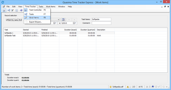 Quasima Time Tracker Express screenshot 7
