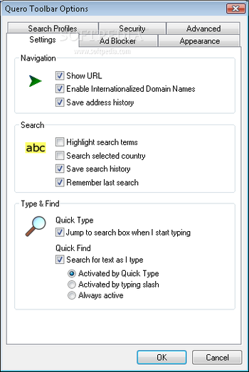 Quero Toolbar screenshot 3