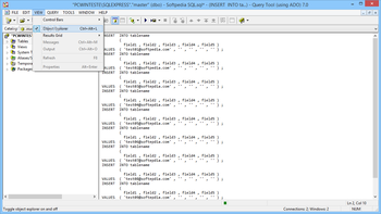 Query Tool (using ADO) screenshot 4