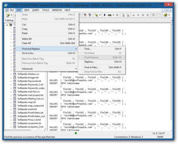 Query Tool (using ODBC) screenshot 3